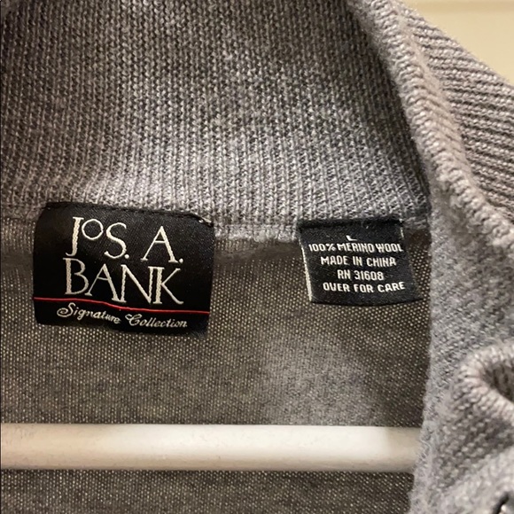 1/4 zip gray - Picture 2 of 2